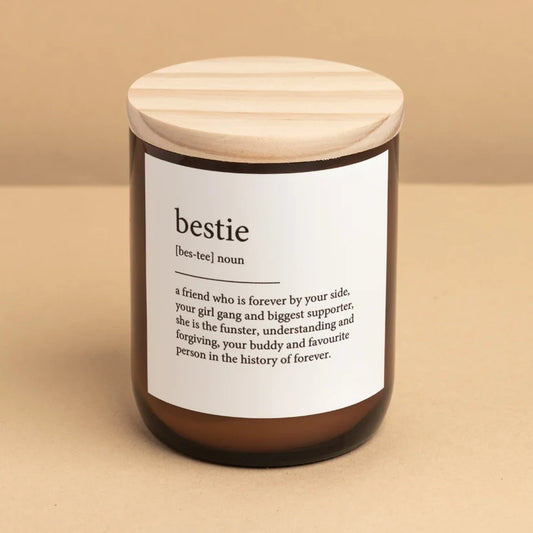 THE COMMONFOLK - Dictionary Meaning Candle - Bestie