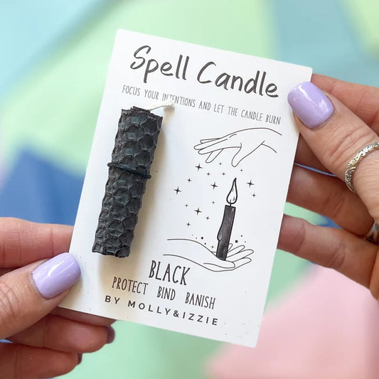 BY MOLLY & IZZIE - Spell Candle - Black