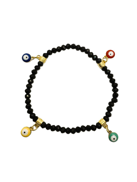 BRACELET - Mati Eye - Black Jet