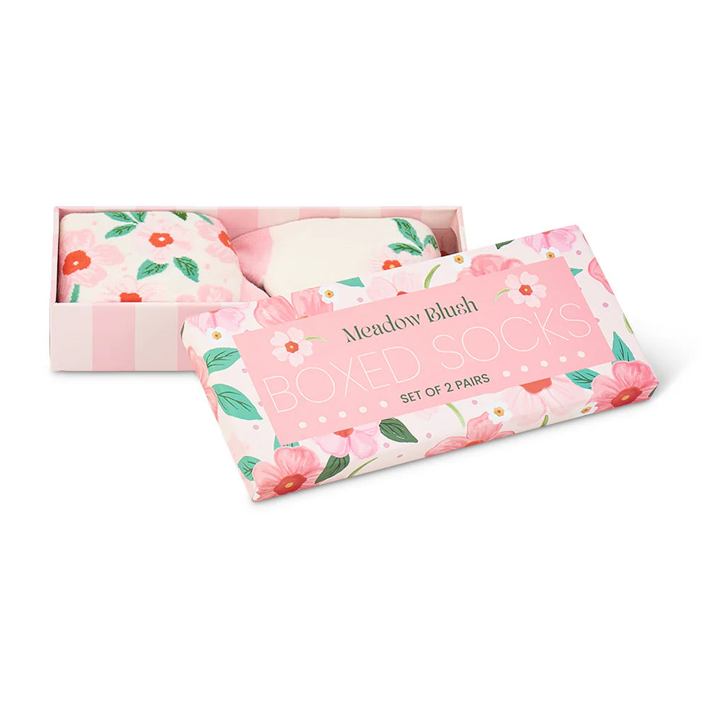 ANNABEL TRENDS - Boxed Socks - Meadow Blush - 2pc
