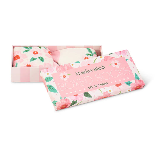 ANNABEL TRENDS - Boxed Socks - Meadow Blush - 2pc