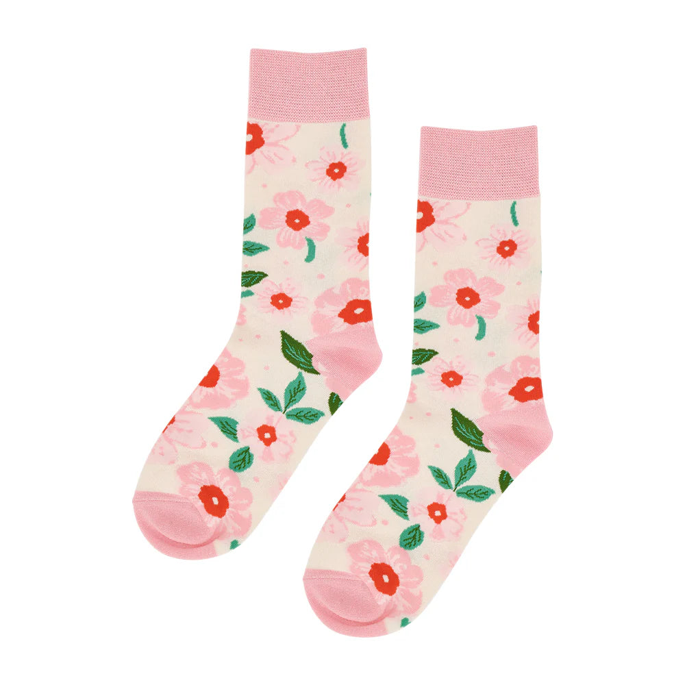 ANNABEL TRENDS - Boxed Socks - Meadow Blush - 2pc