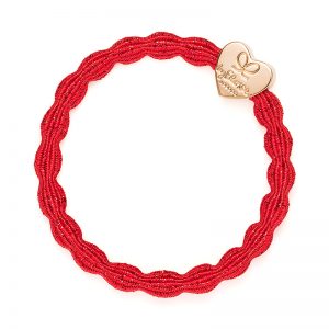BY ELOISE - Metallic Bangle Band - Gold Heart - select from 6 colours