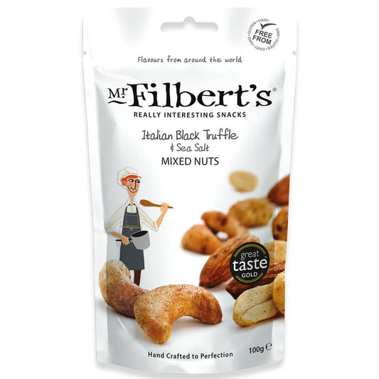 MR FILBERT’S - Italian Black Truffle & Sea Salt Mixed Nuts 100g