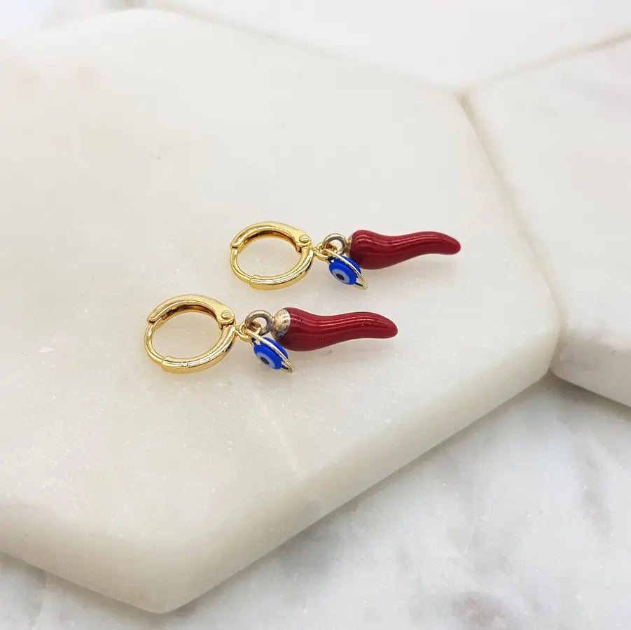 CHRYSALINI - EARRING - Cornicello & Mati - Mixed Colours