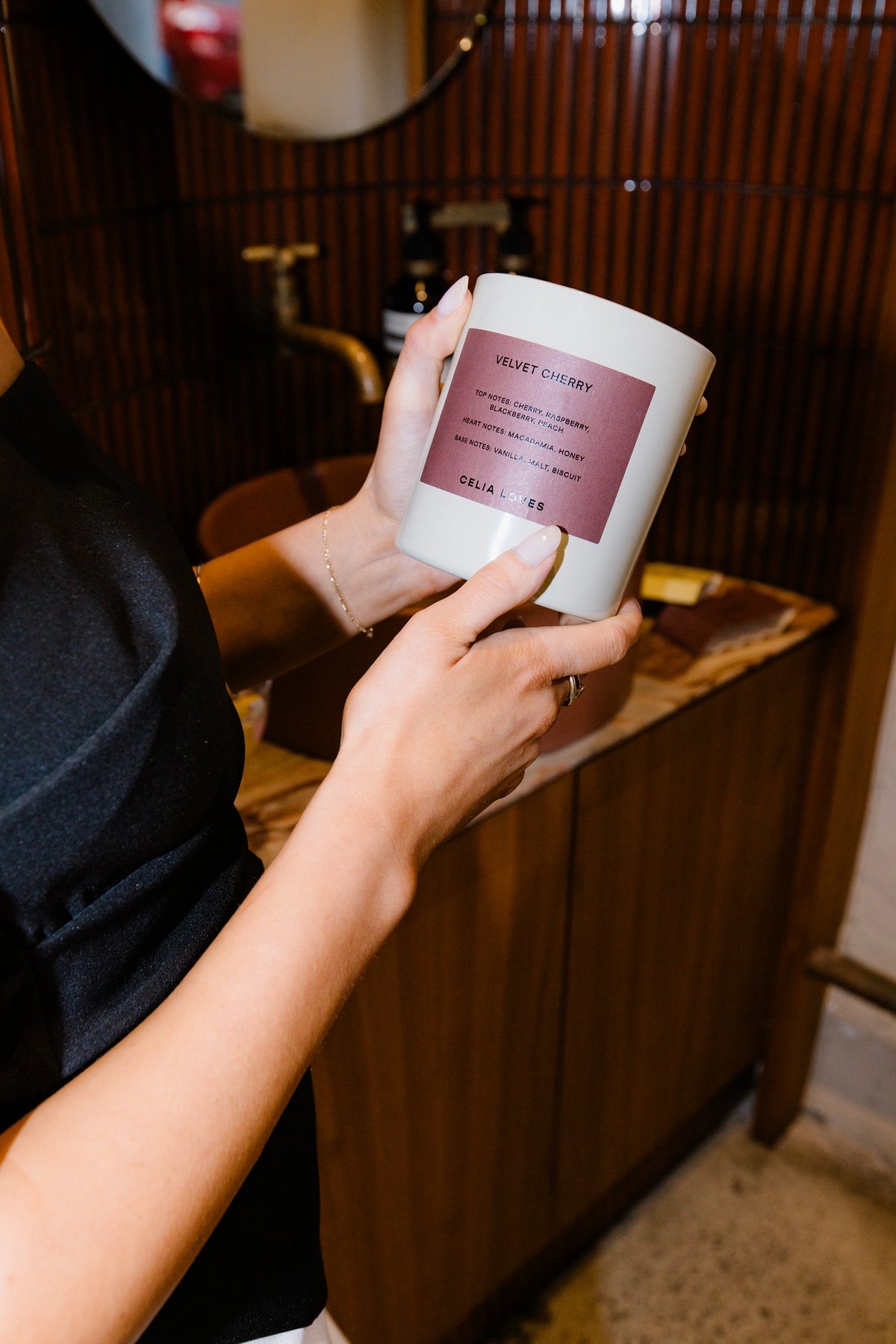 CELIA LOVES - Soy Candles - Velvet Cherry 395g