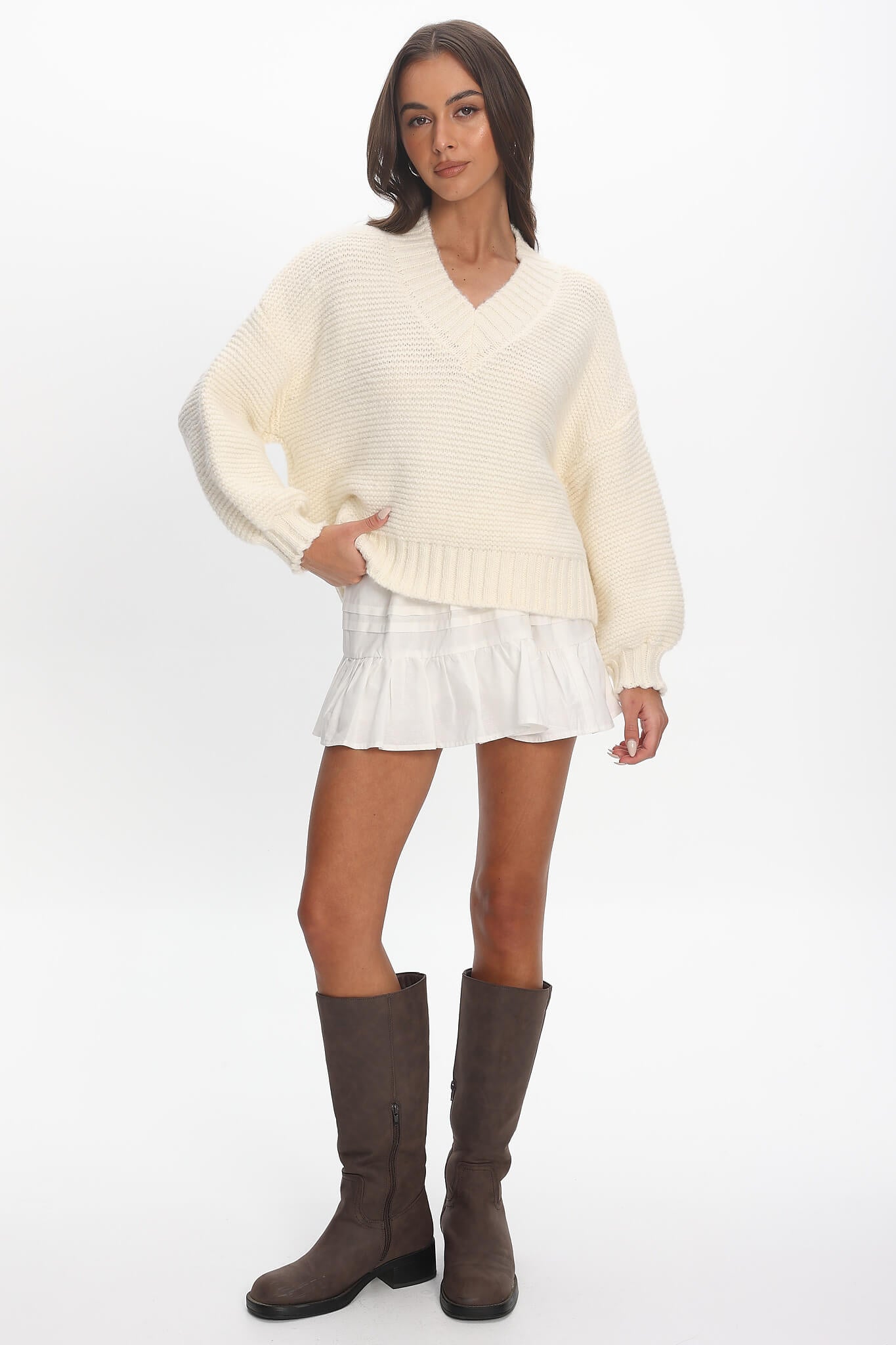 INDIKAH - Knit Jumper - Cream