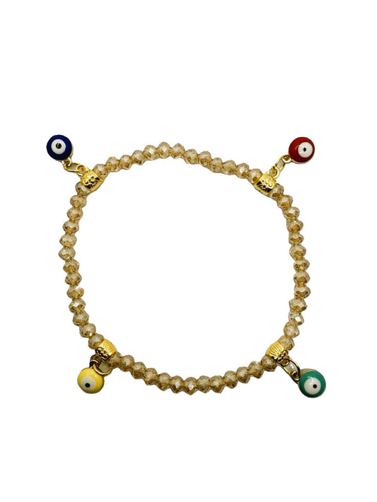 BRACELET - Mati Eye - Coffee
