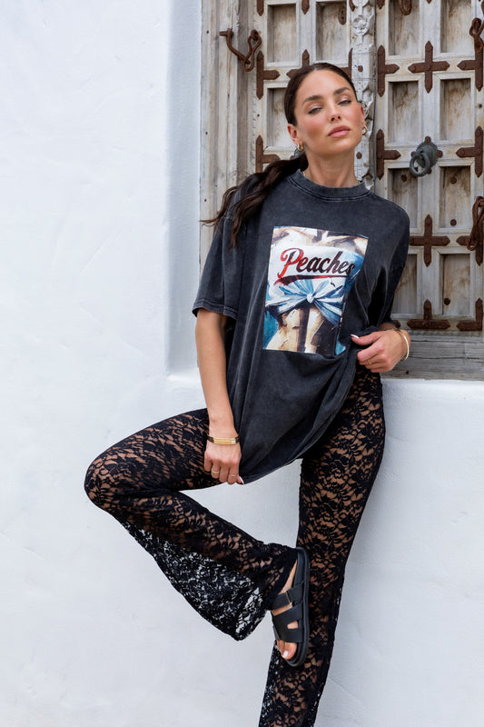 PEACH & PARLA - Dolce Pant - Black