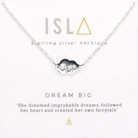 ISLA - Necklace - Dream Big - Silver