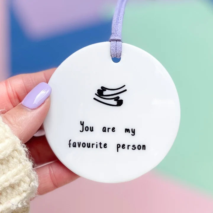 BY MOLLY & IZZIE - Ceramic Disc - select from 10 designs