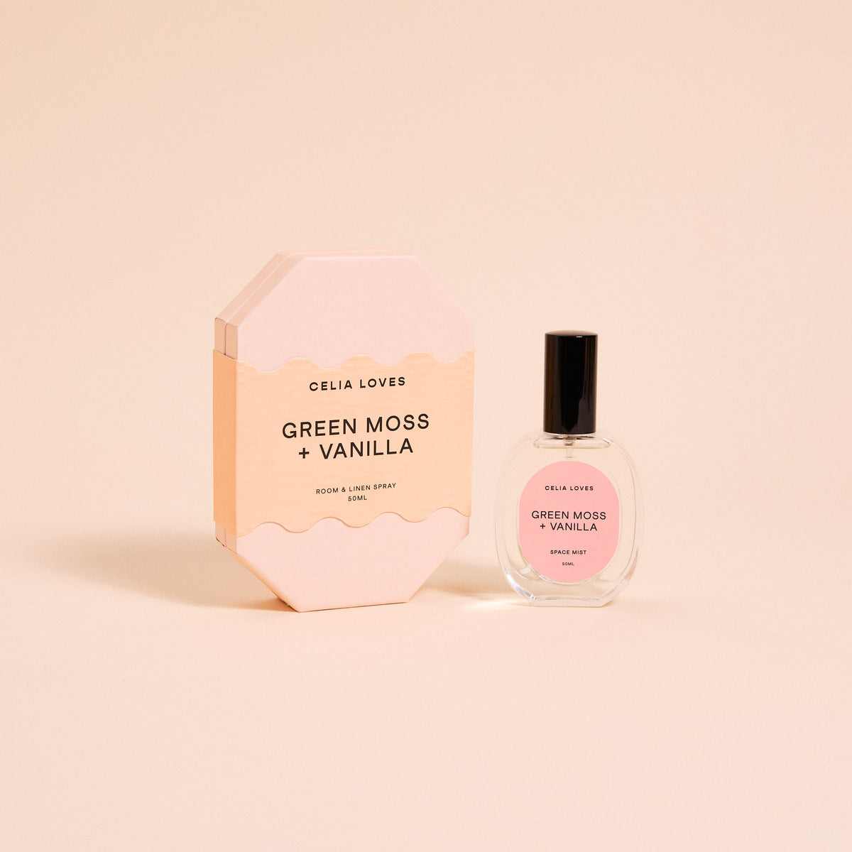 CELIA LOVES - Room Spray - Green Moss & Vanilla 50ml