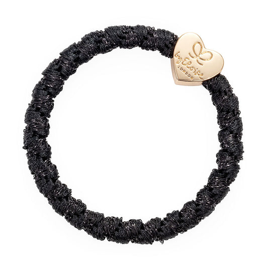 BY ELOISE - Woven Bangle Band - Gold Heart - select from 4 colours