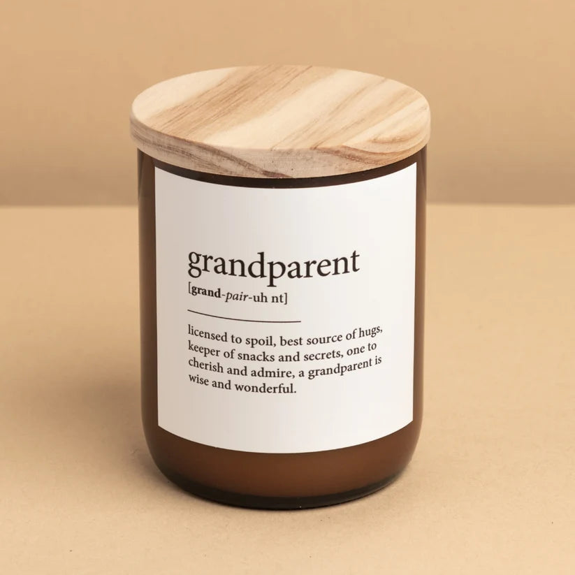 THE COMMONFOLK - Dictionary Meaning Candle - Grandparent