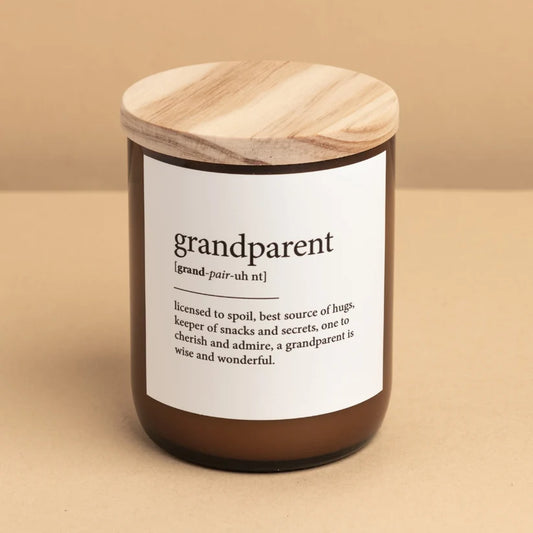 THE COMMONFOLK - Dictionary Meaning Candle - Grandparent