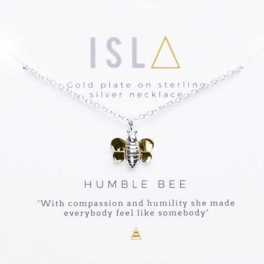 ISLA - Necklace - Humble Bee - Gold/Silver
