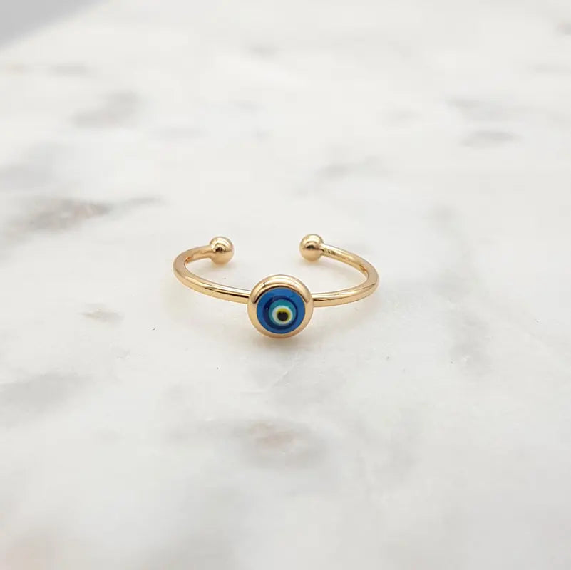 CHRYSALINI - RING - Mati Single Eye - Gold