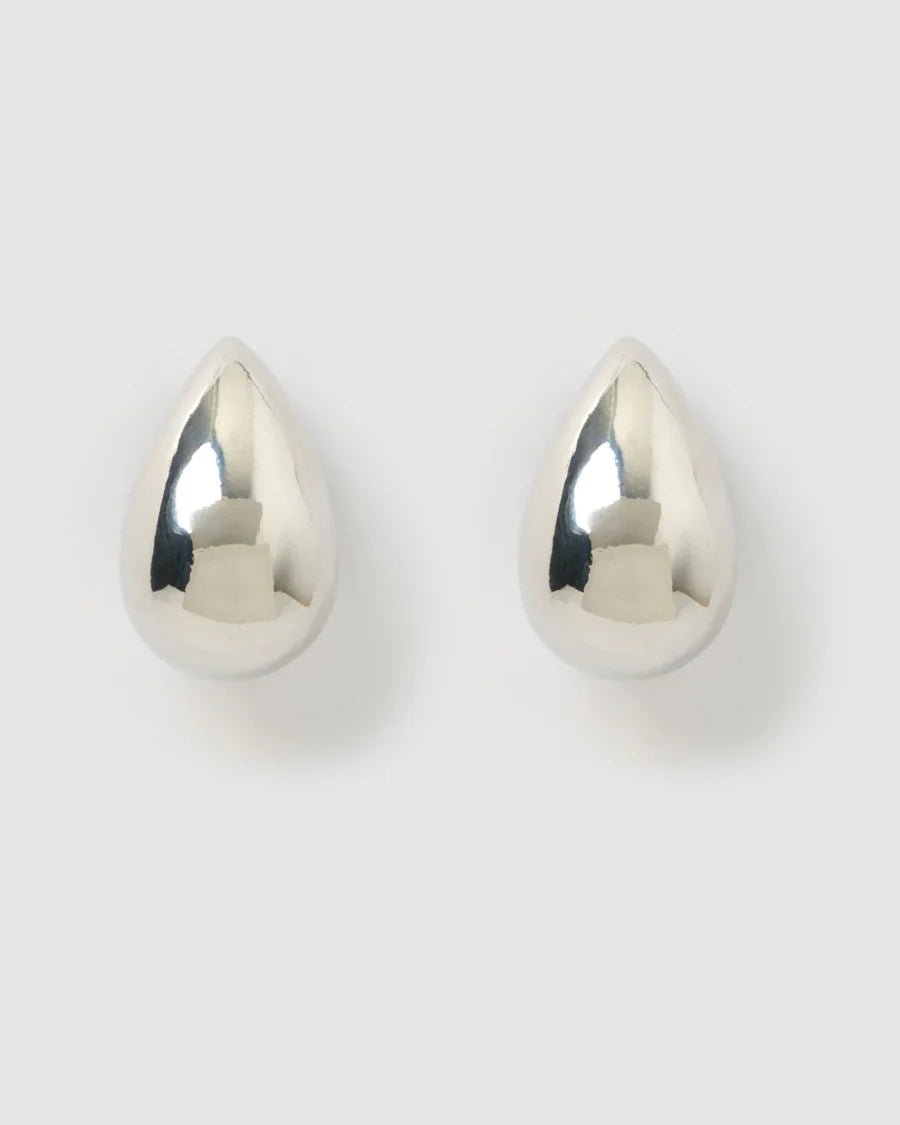 IZOA - EARRINGS - Solene Stud - Silver