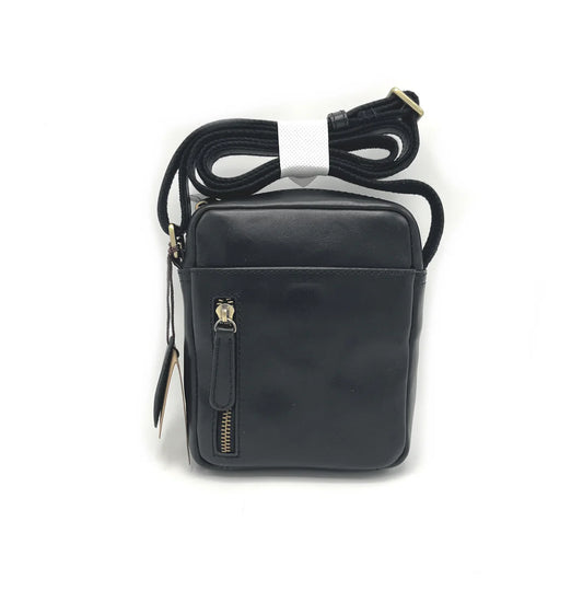 SUIE VALENTINI - Men Shoulder Bag - Black