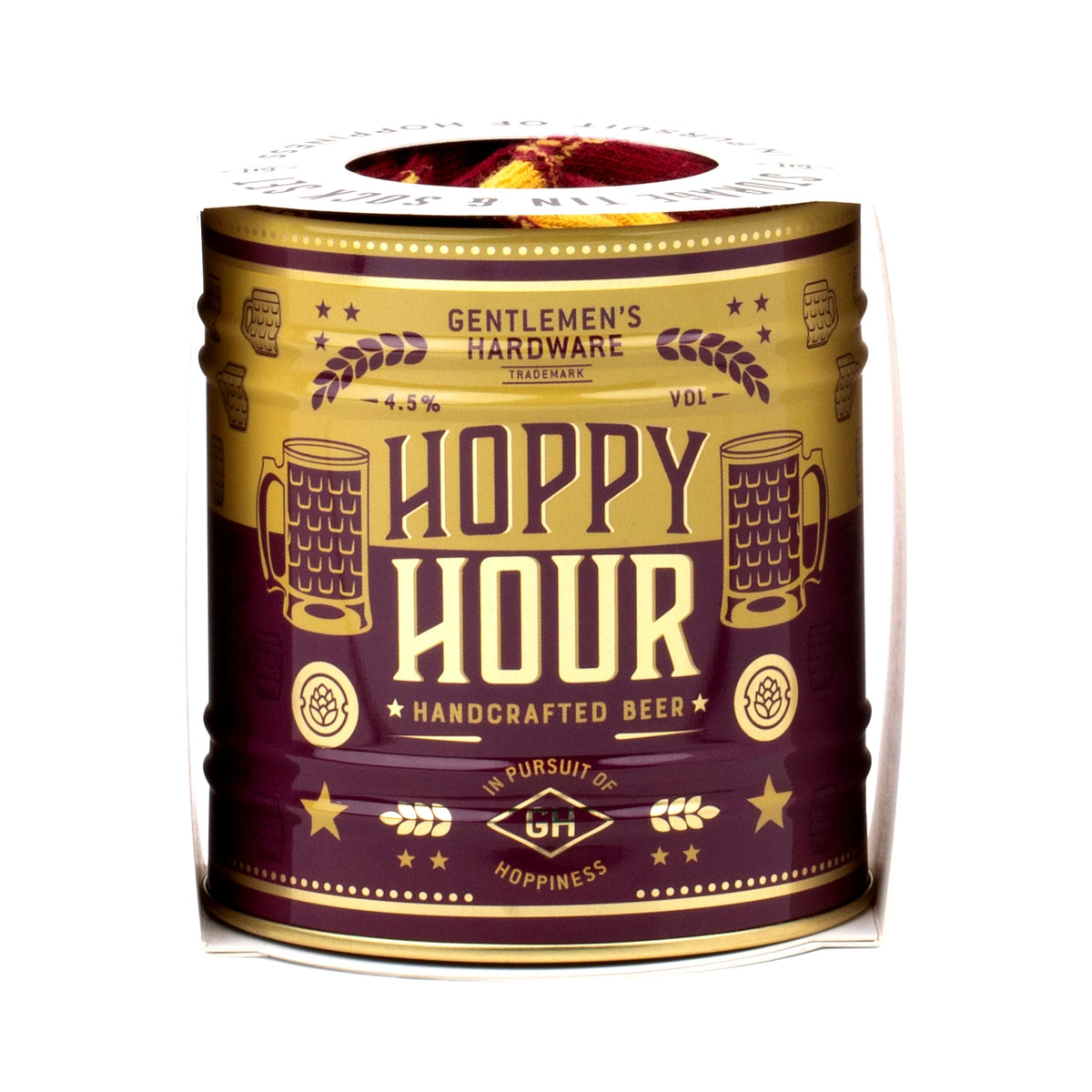 GENTLEMENS HARDWARD - Socks in a Can - Beer