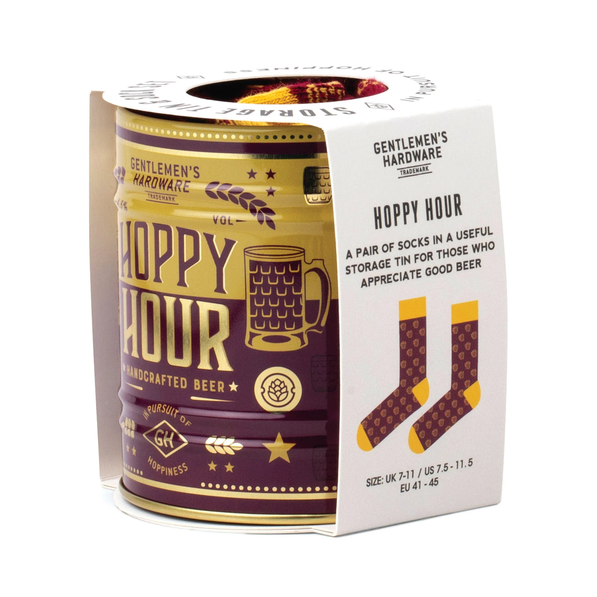 GENTLEMENS HARDWARD - Socks in a Can - Beer