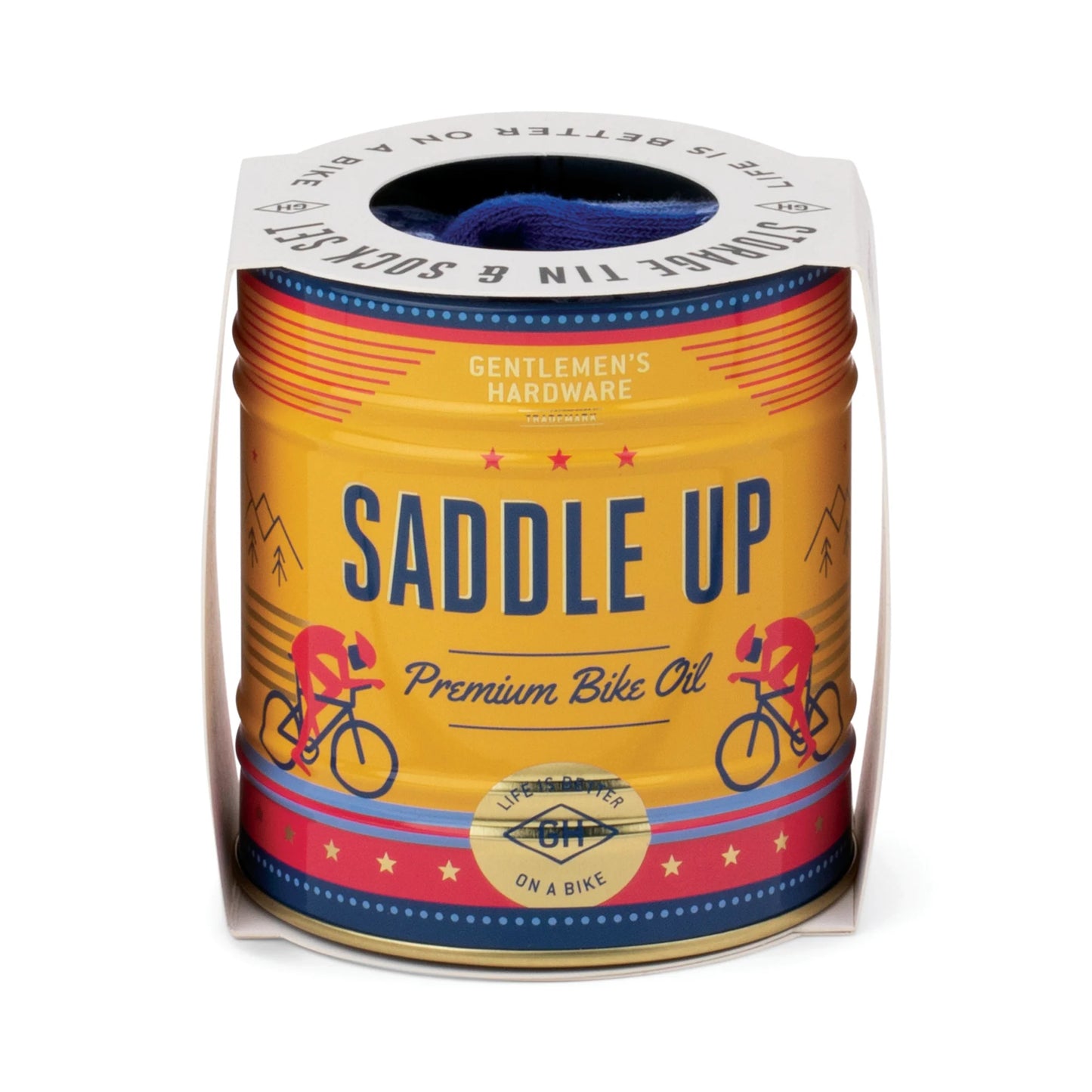 GENTLEMENS HARDWARE - Socks in Can - Bike