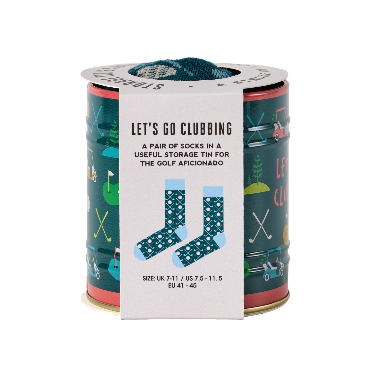GENTLEMENS HARDWARD - Socks in a Can - Golf