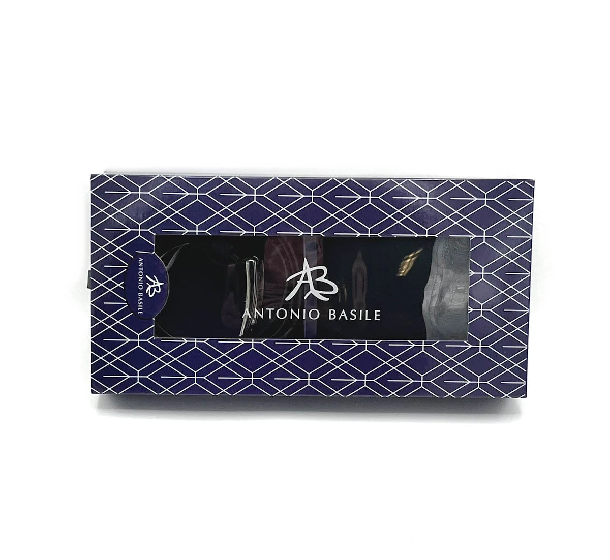 ANTONIO BASILE - Wallet & Belt Gift Set - Black