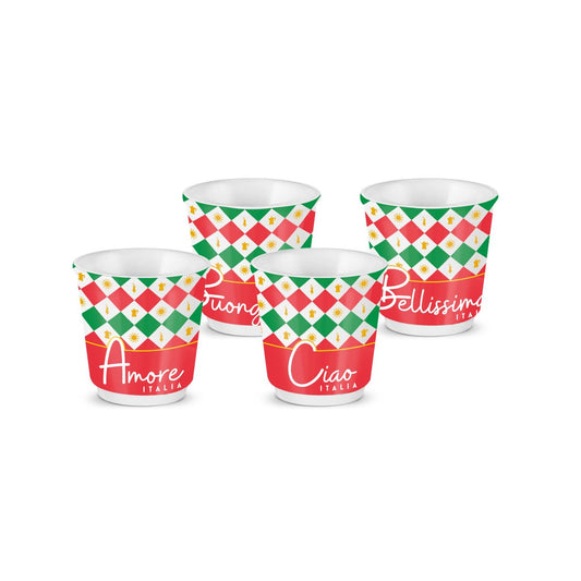BIALETTI - Italia Bicchierini (Set 4)