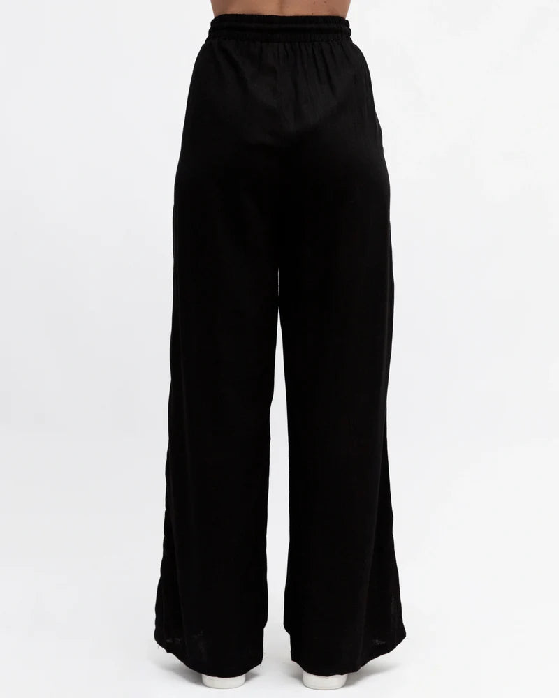 LABEL OF LOVE - Side Stripe Track Pants - Black