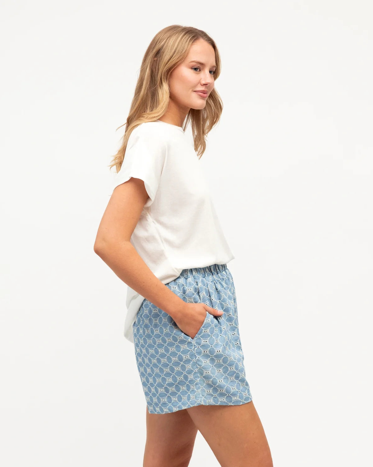 LABEL OF LOVE - Bella Broderie Short