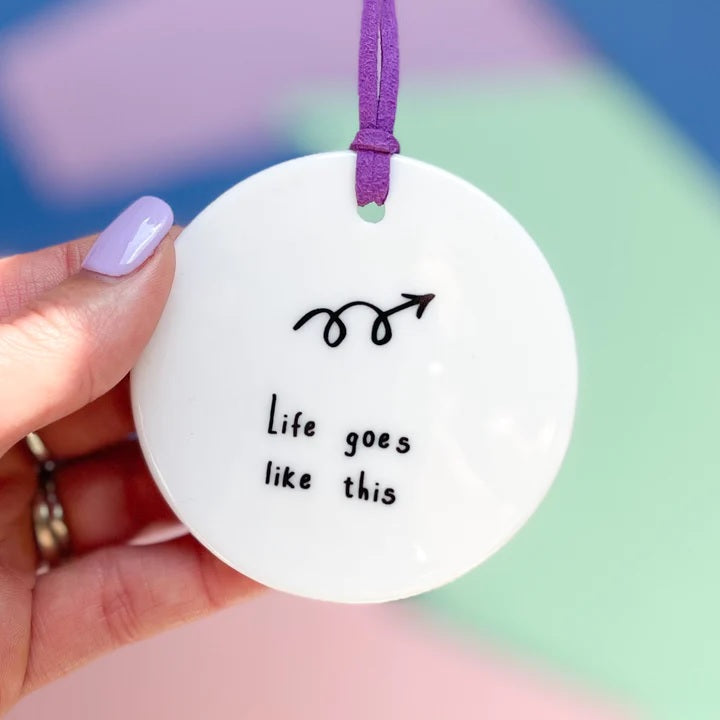 BY MOLLY & IZZIE - Ceramic Disc - select from 10 designs