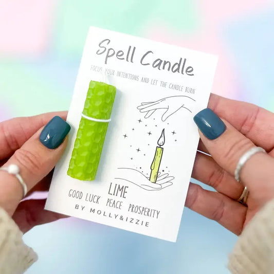 BY MOLLY & IZZIE - Spell Candle - Lime