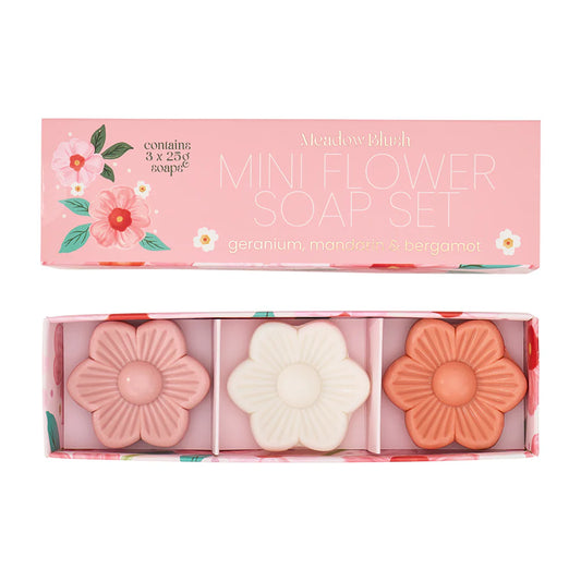 ANNABEL TRENDS - Mini Bath Soap - Meadow Blush - 3pc x 25g