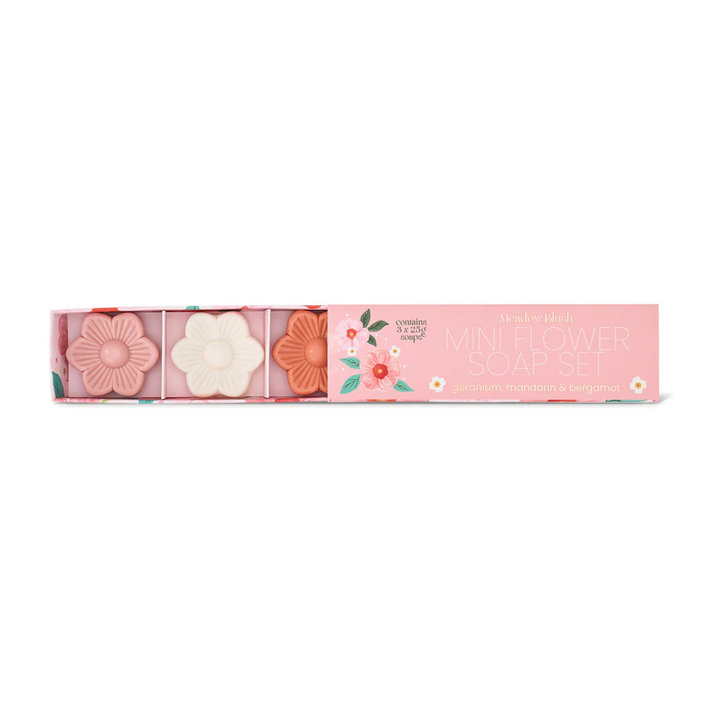 ANNABEL TRENDS - Mini Bath Soap - Meadow Blush - 3pc x 25g