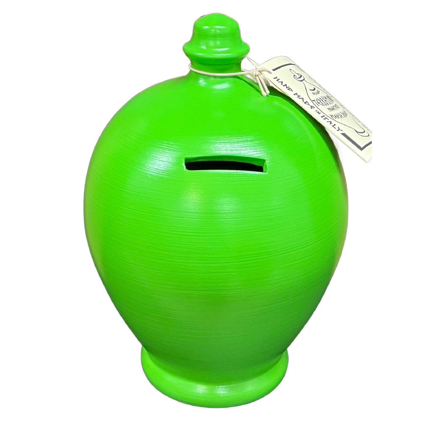 TERRAMUNDI MONEY POTS - Plain Pots - Pea Green