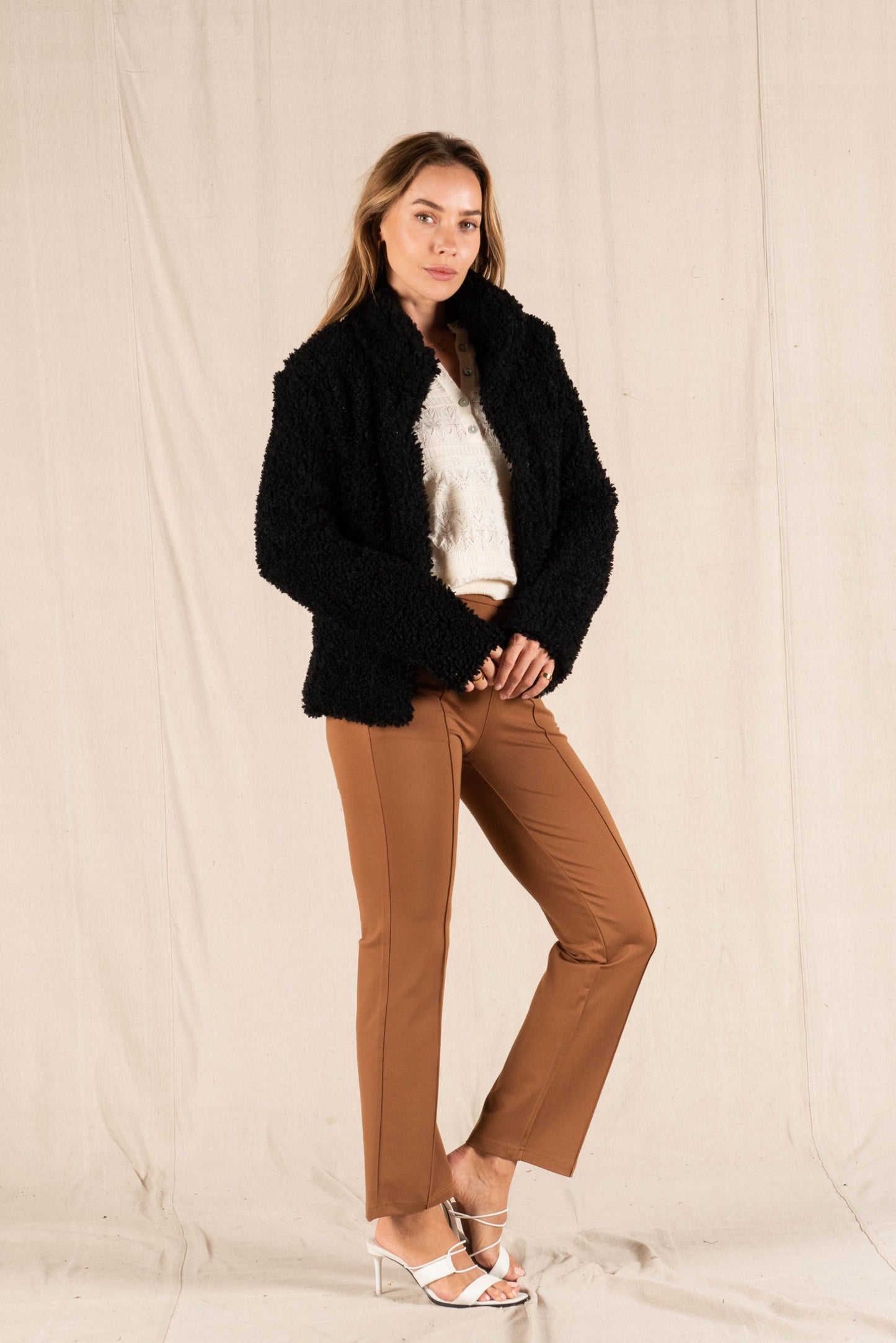VALERIA LABEL - Bailey Jacket - Black