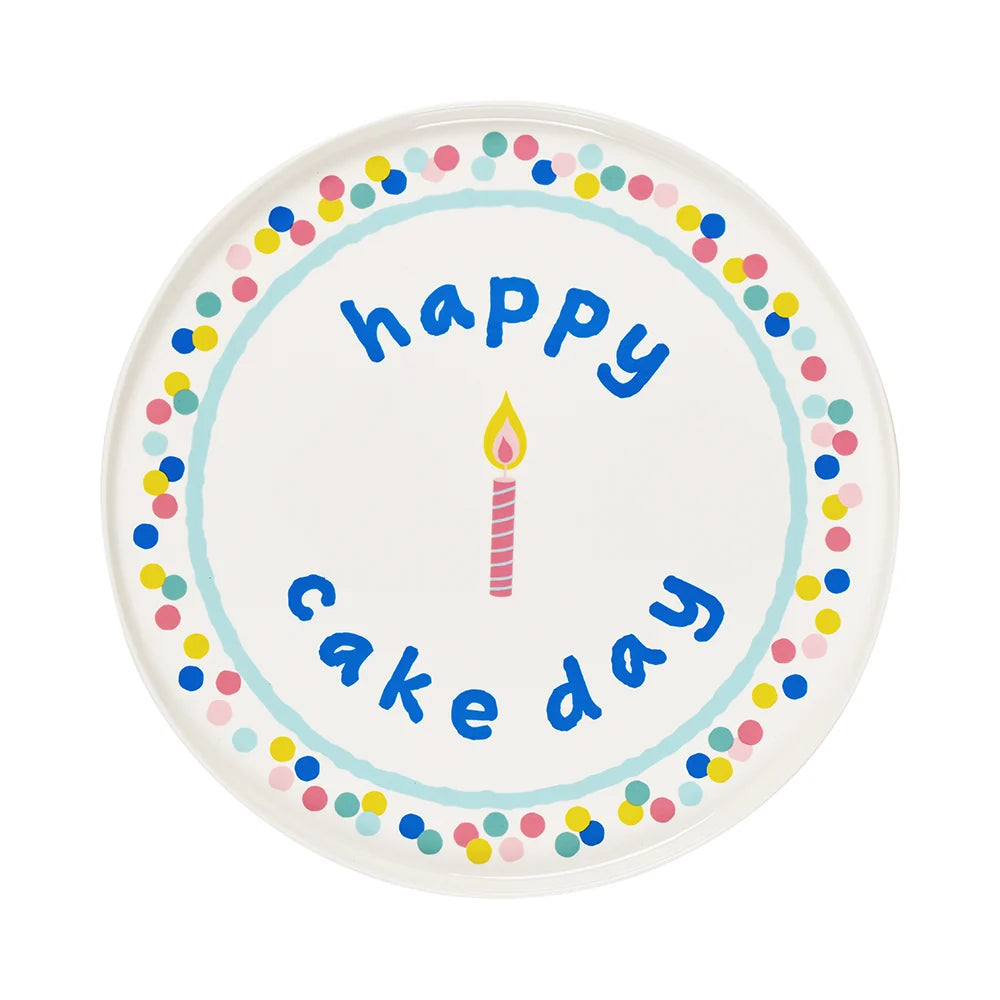 ANNABEL TRENDS - Serving Plate - Happy Cake Day
