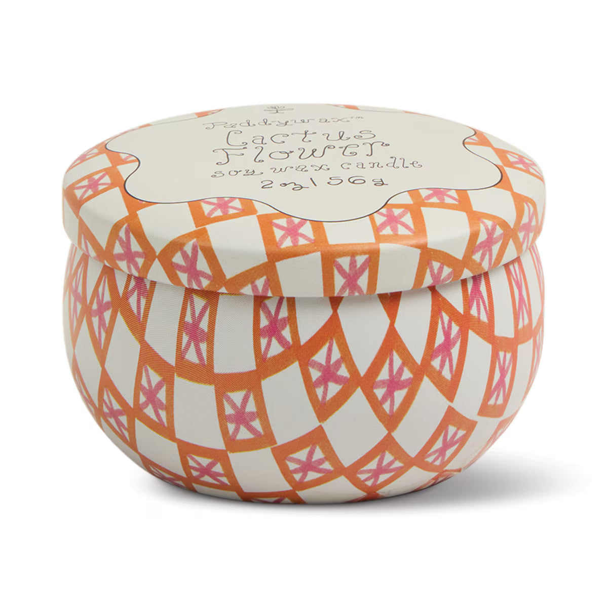 DESIGNWORKS INK - Tulip 2oz Printed Tin - Cactus Flower