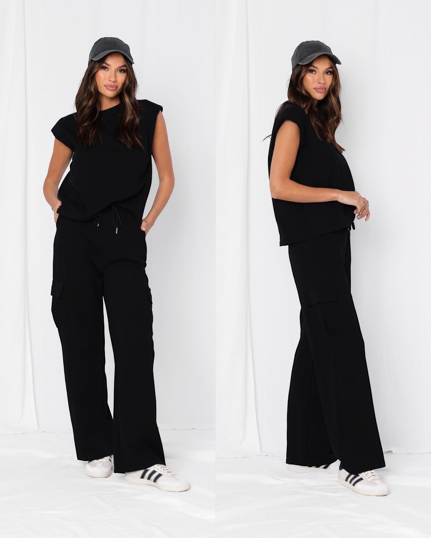 LOVE LILY THE LABEL - Toby Pant Set - Black