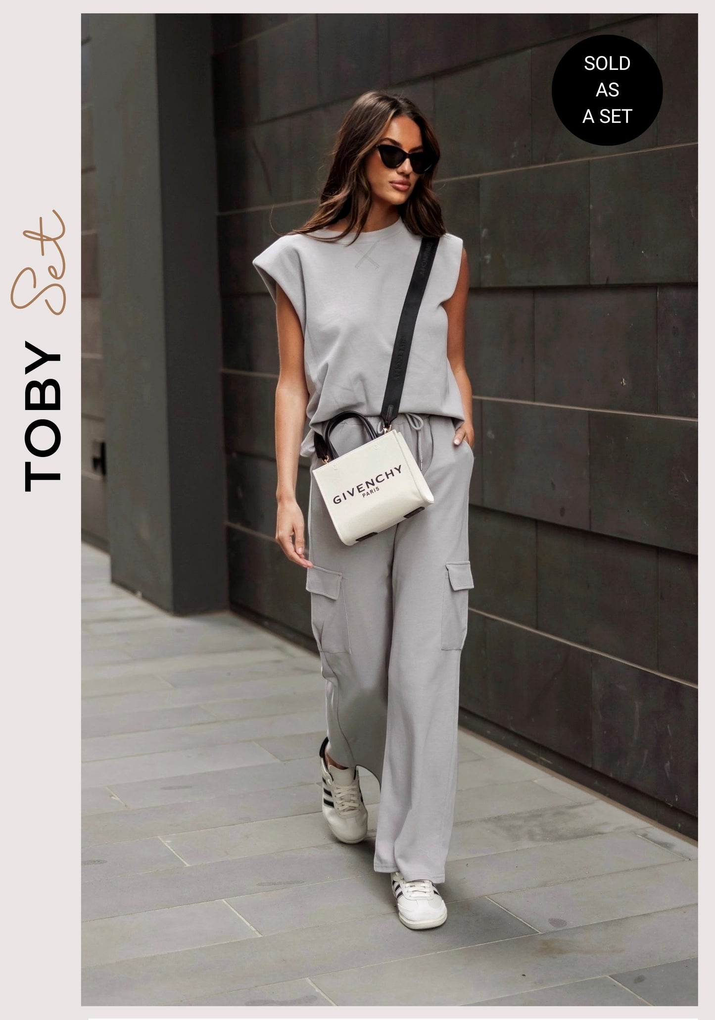 LOVE LILY THE LABEL - Toby Pant Set - Grey
