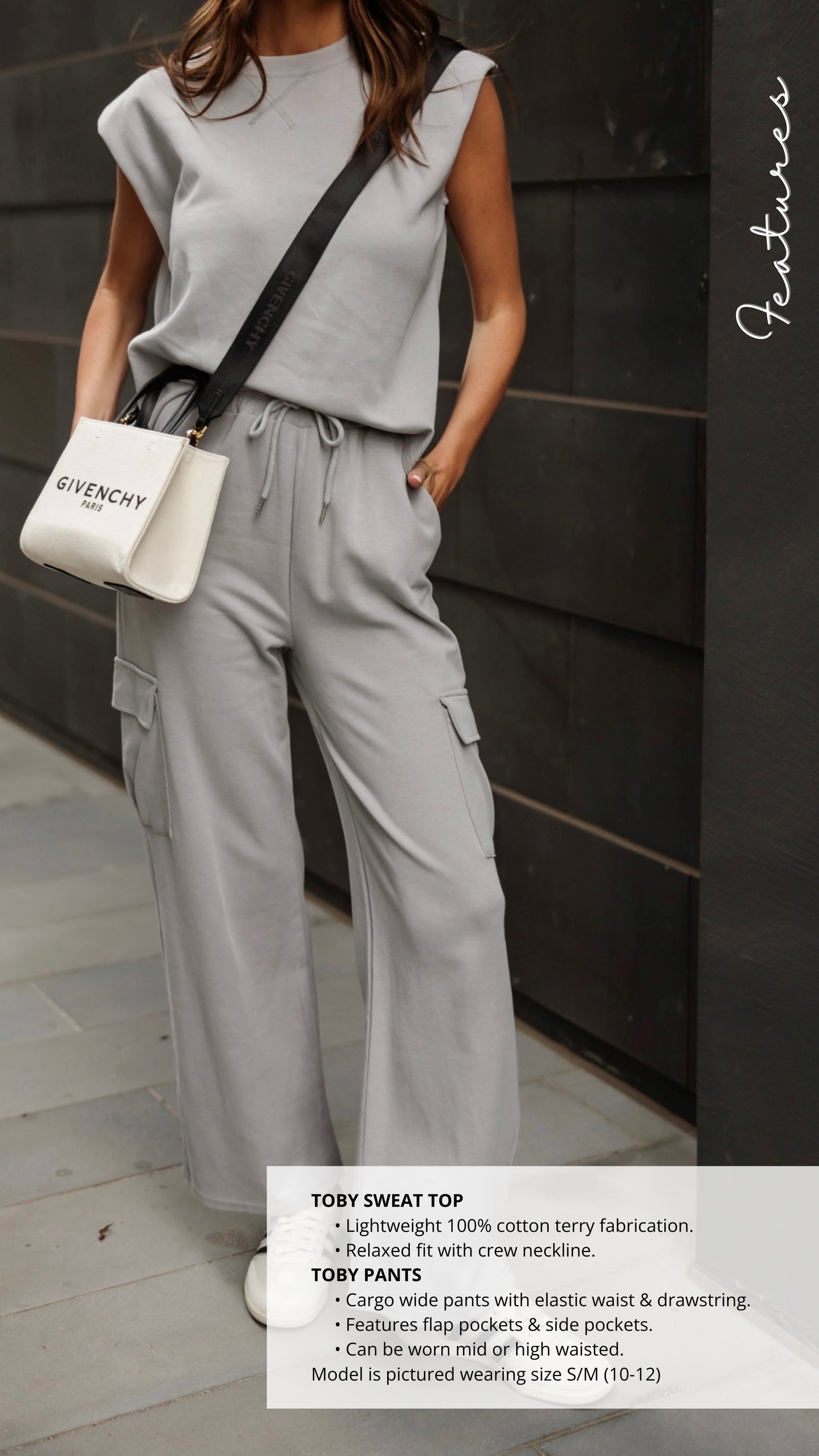 LOVE LILY THE LABEL - Toby Pant Set - Grey