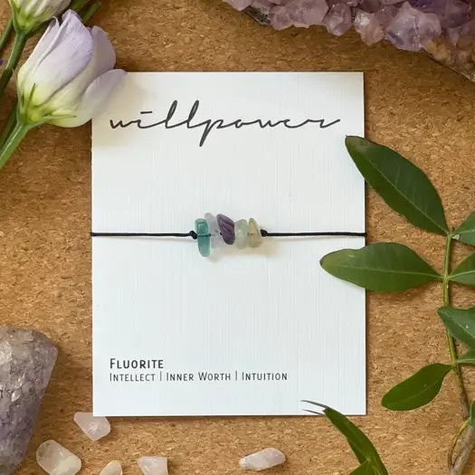 BY MOLLY & IZZIE - Crystal Bracelet - Willpower