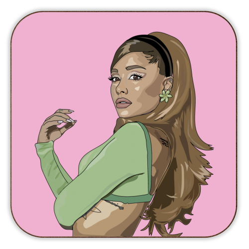 ART WOW - Coaster - "Ariana Grande Collection" by Catherine Critchley