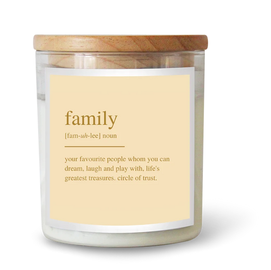 THE COMMONFOLK - GOLDIE Dictionary Soul Candle - Family