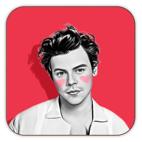 ART WOW - Coaster - "I Heart Harry" by Dolly Wolfe