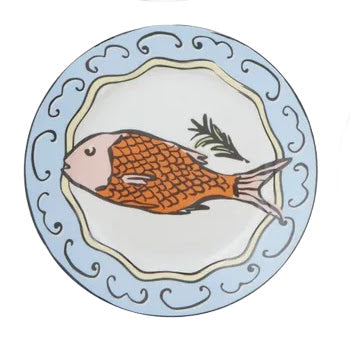 COAST TO COAST - Deli Ceramic Plate 20.5x2.5cm