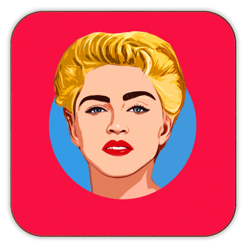 ART WOW - Coaster - "Madonna" by Dolly Wolfe