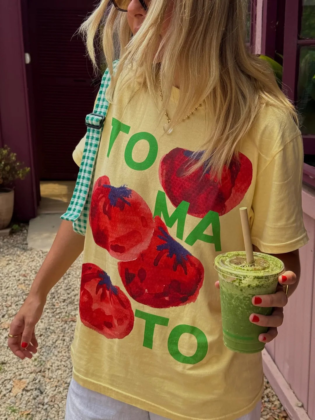 MAKU THE LABEL - Tomato - Full Length T-Shirt - Butter