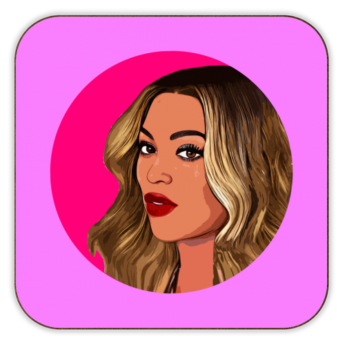 ART WOW - Coaster - "The Queen B" by Dolly Wolfe